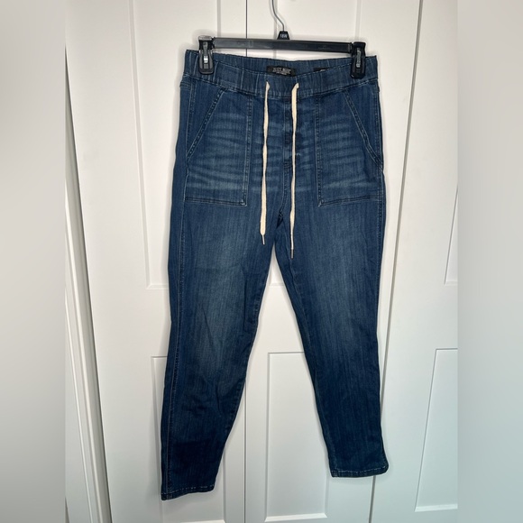 Judy Blue High Rise Drawstring Skinny Jogger Jeggings Women’s Size 30 - Picture 1 of 6